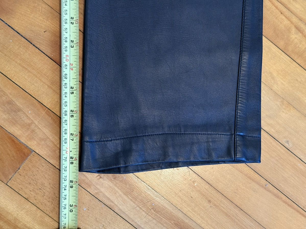 Ralph Lauren Purple Label Ralph Lauren Purple Label Leather Pants Jeans Size 32 Size US 32 / EU 48 - 20 Thumbnail
