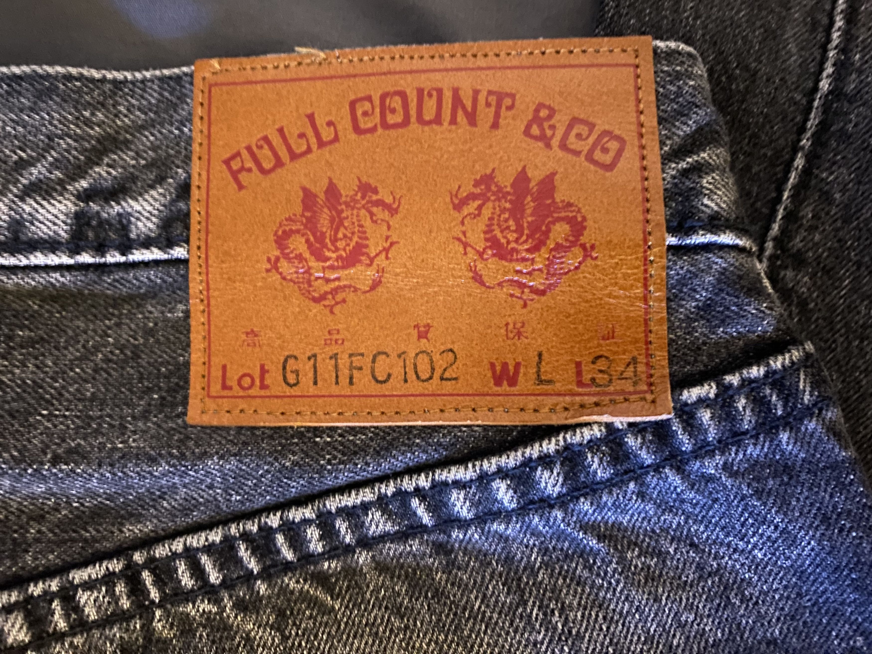 Full Count & Co. Kamiya x Full Count Co. Denim Black Size US 34 / EU 50 - 7 Thumbnail