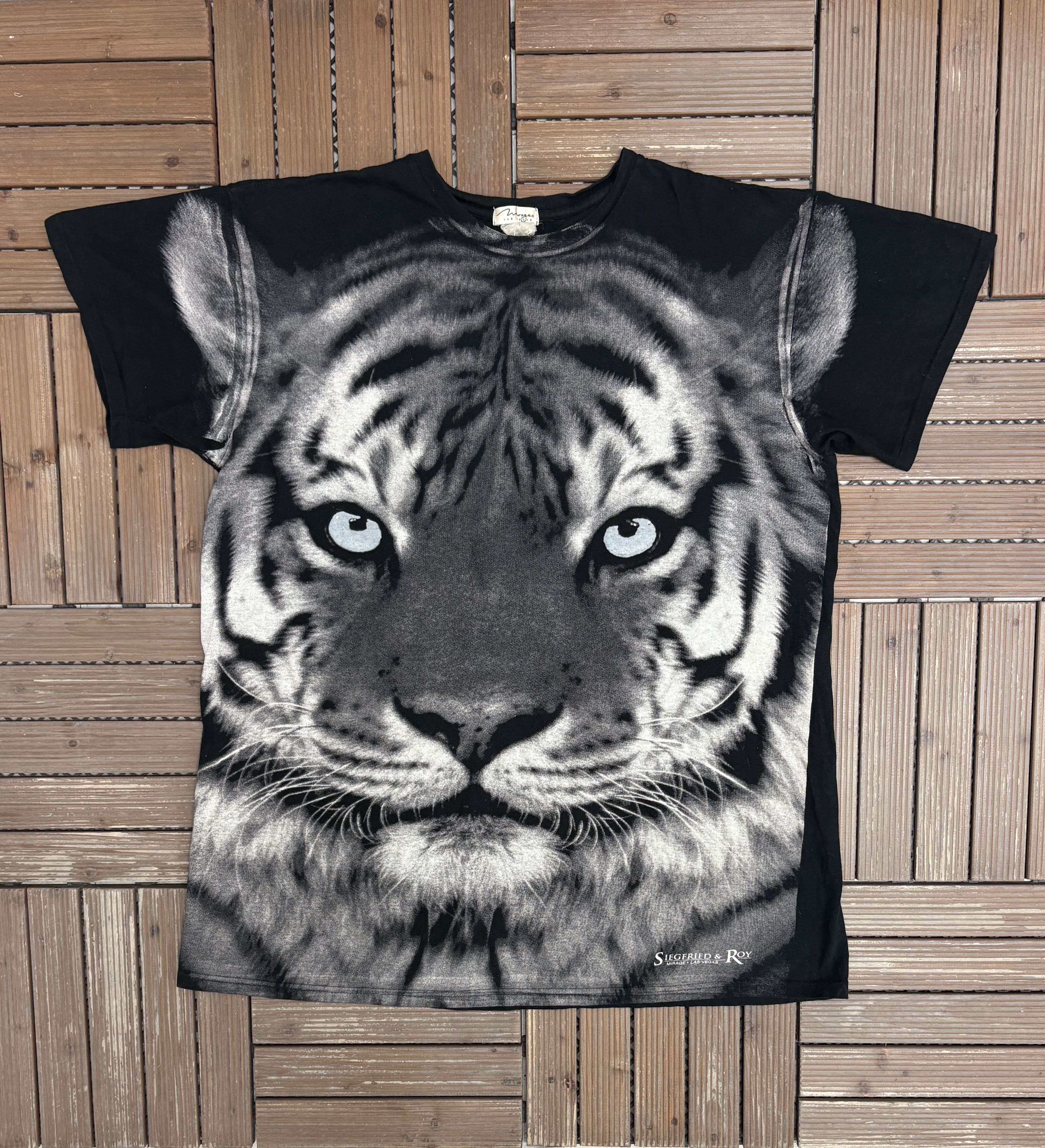 Vintage Siegfried & Roy Mirage, Las Vegas Vintage Tee Size US XXL / EU 58 / 5 - 1 Thumbnail