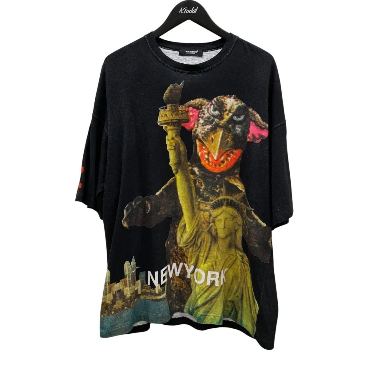 Undercover SS04 'Languid' New York City Asymmetrical T-Shirt