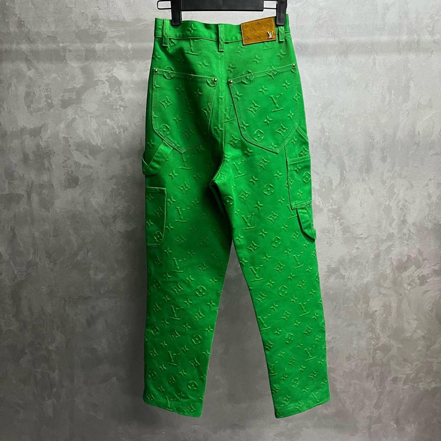Louis Vuitton Louis Vuitton Green Cargo Jeans Size US 29 - 6 Thumbnail