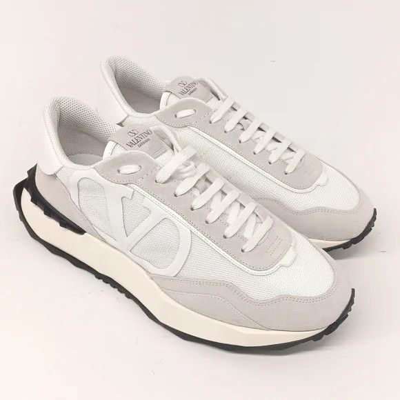Valentino Valentino White VLogo Netrunner Chunky Sneakers-EU45/US12 Size US 11 / EU 44 - 2 Thumbnail