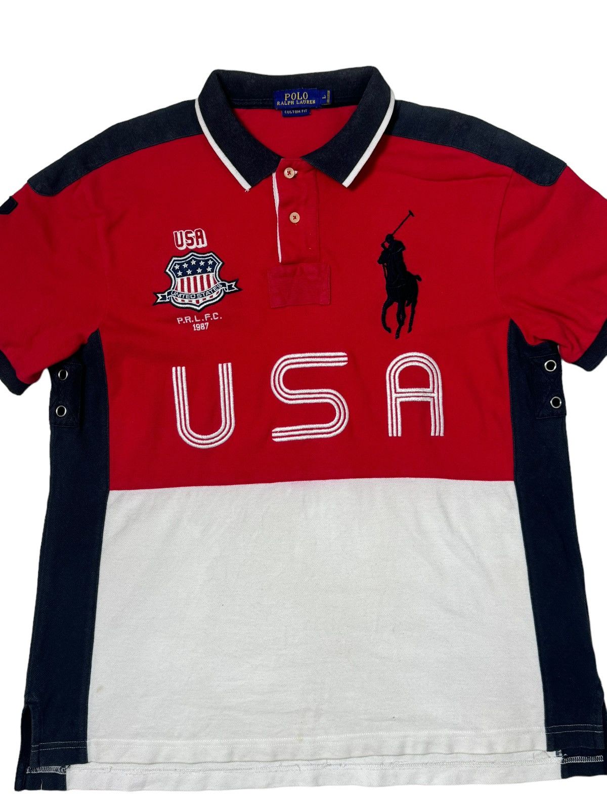 Polo Ralph Lauren × Vintage Polo ralph lauren chief keef usa 🇺🇸 big pony Size US L / EU 52-54 / 3 - 2 Thumbnail