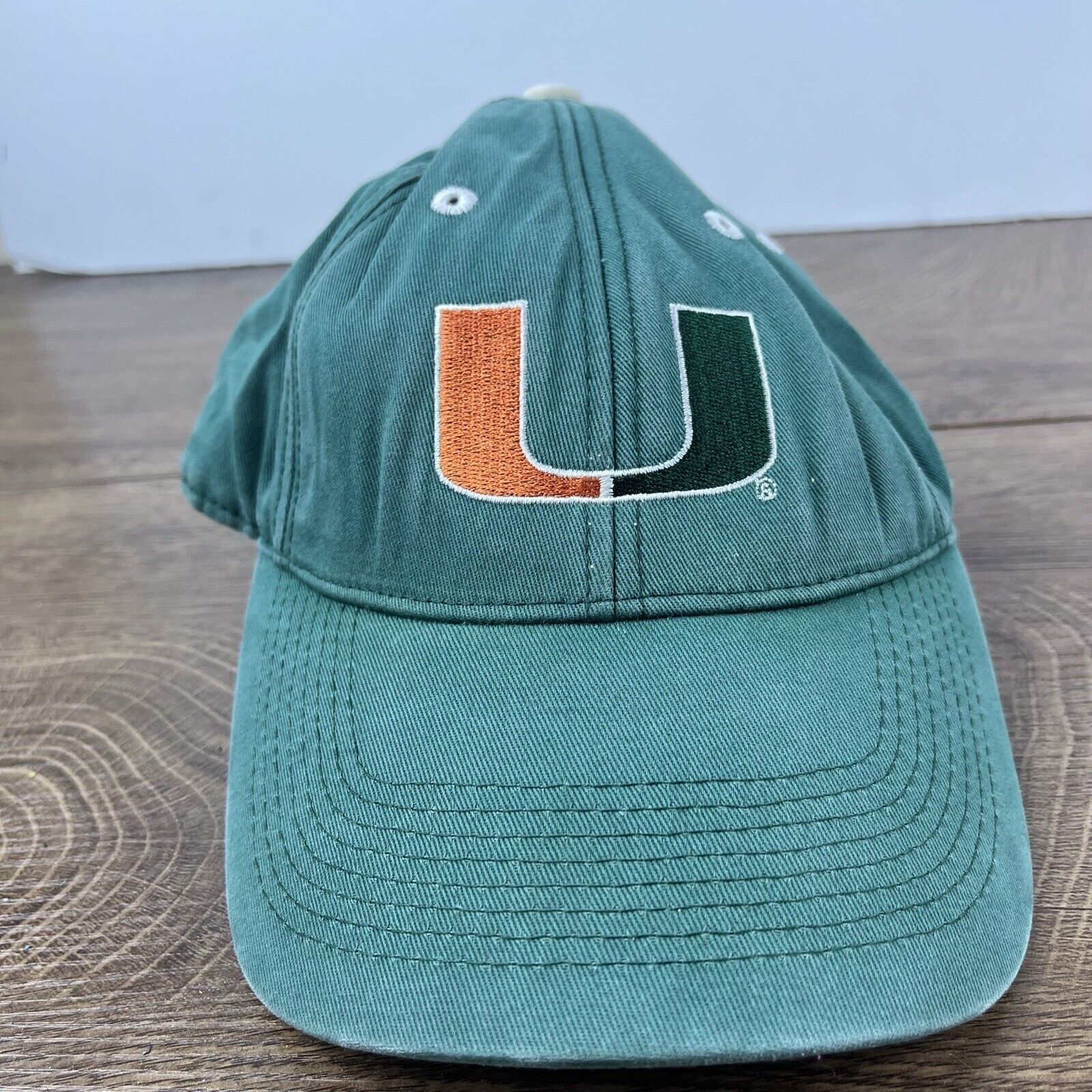 Other Miami Hurricanes Hat Adjustable Hat Green Adjustable Hat Gre Size ONE SIZE - 2 Thumbnail