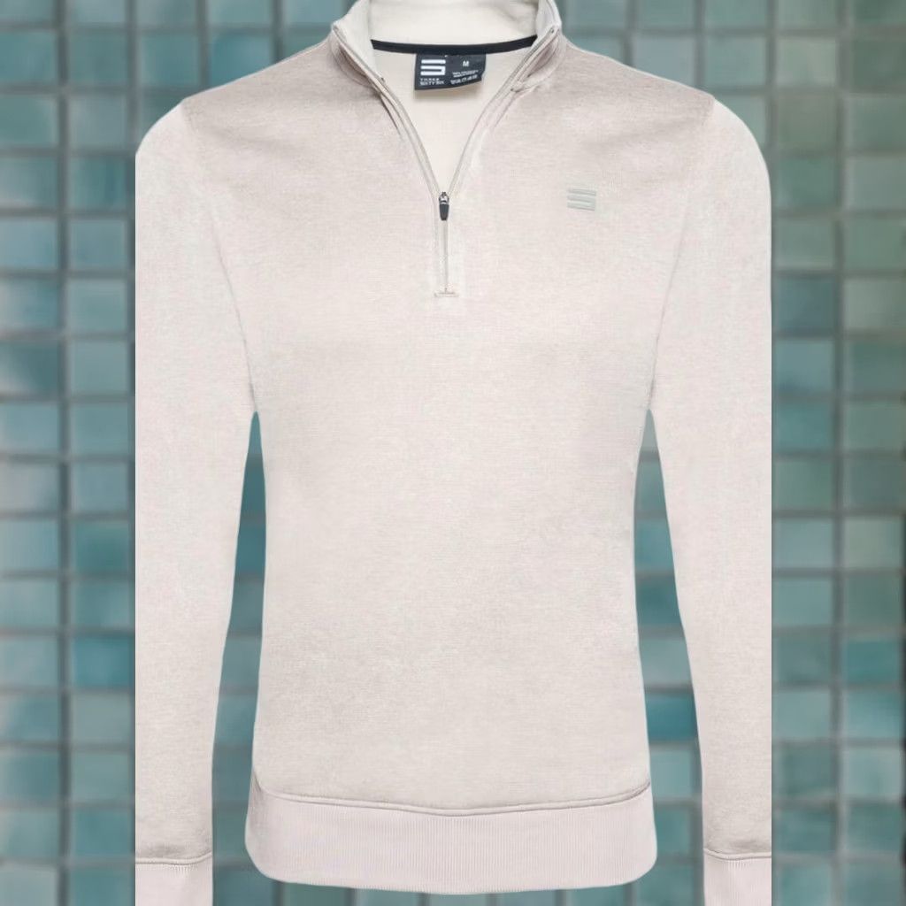Vintage 366 Dry Fit 1/4 Zip Fleece Golf Pullover Sweater Mens XL Tailored Khaki Size US XL / EU 56 / 4 - 1 Preview