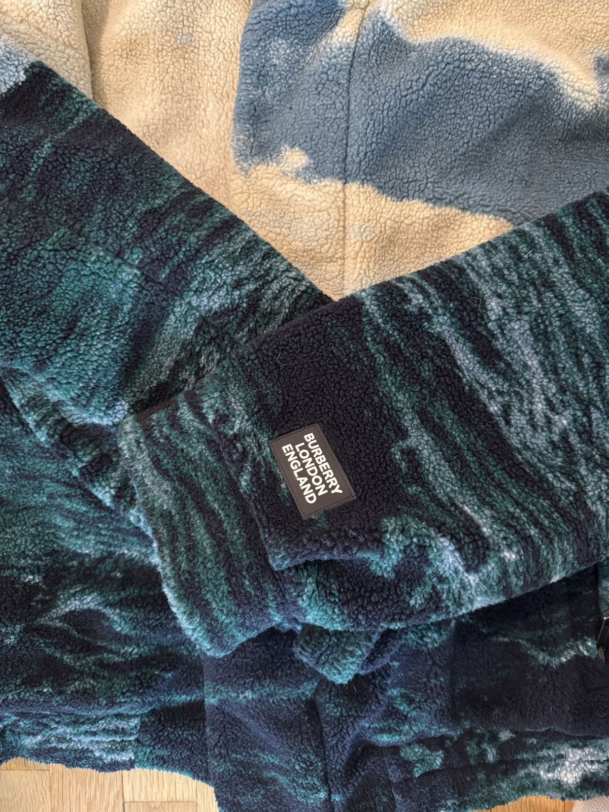 Burberry Burberry Sea Print Fleece Jacket Size US M / EU 48-50 / 2 - 3 Thumbnail