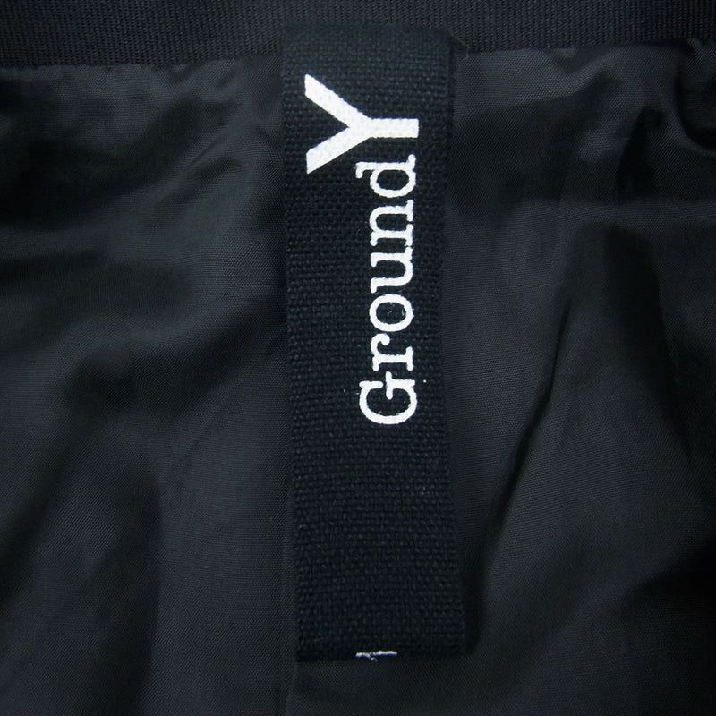 Yohji Yamamoto Yohji Yamamoto Ground Y - W/Gabardine Shoulder Zipper Jacket Size US L / EU 52-54 / 3 - 10 Thumbnail