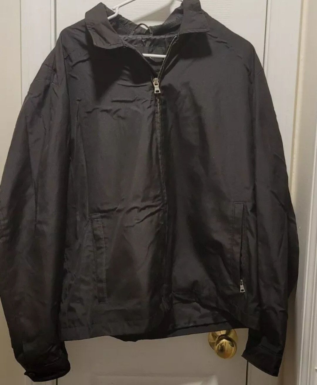Banana Republic Men's Banana Republic Black Zip Up Jacket Size L Size US L / EU 52-54 / 3 - 1 Thumbnail