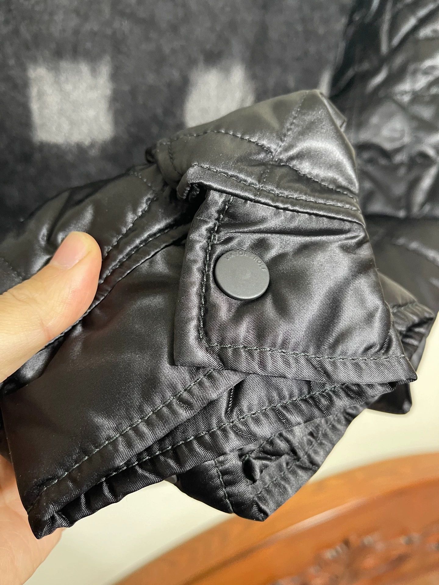 Viktor & Rolf Viktor & Rolf Wool Blend Padded Loose Short Jacket Size US M / EU 48-50 / 2 - 5 Thumbnail