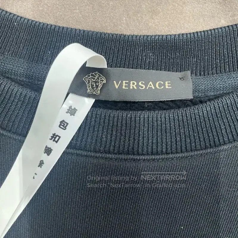 Versace Versace Black Cotton Sweatshirt with Medusa Logo . Size XS / US 0-2 / IT 36-38 - 3 Thumbnail
