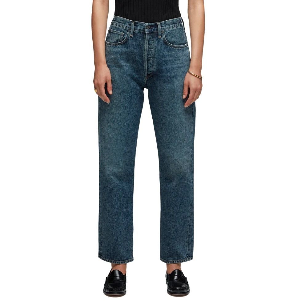Agolde AGOLDE 90s Mid Rise Loose Fit in Portrait Blue, Size 33 Size 33" - 1 Thumbnail