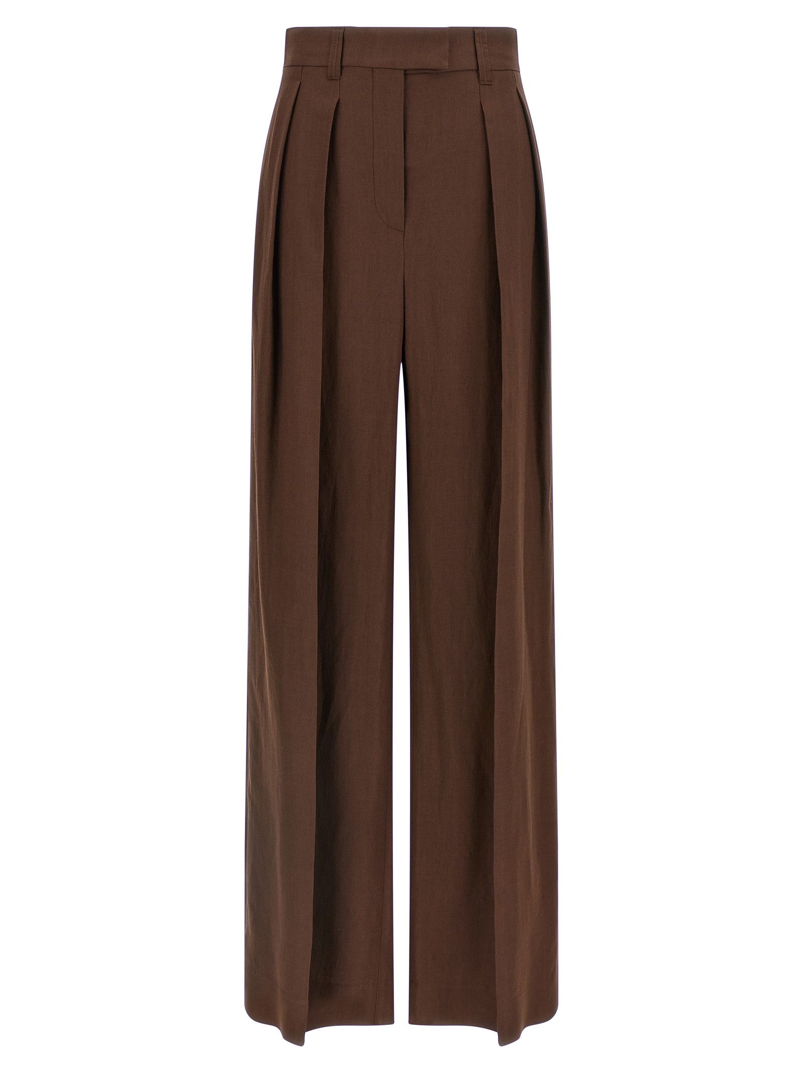 Brunello Cucinelli Linen Trousers, Women's (Size 30)