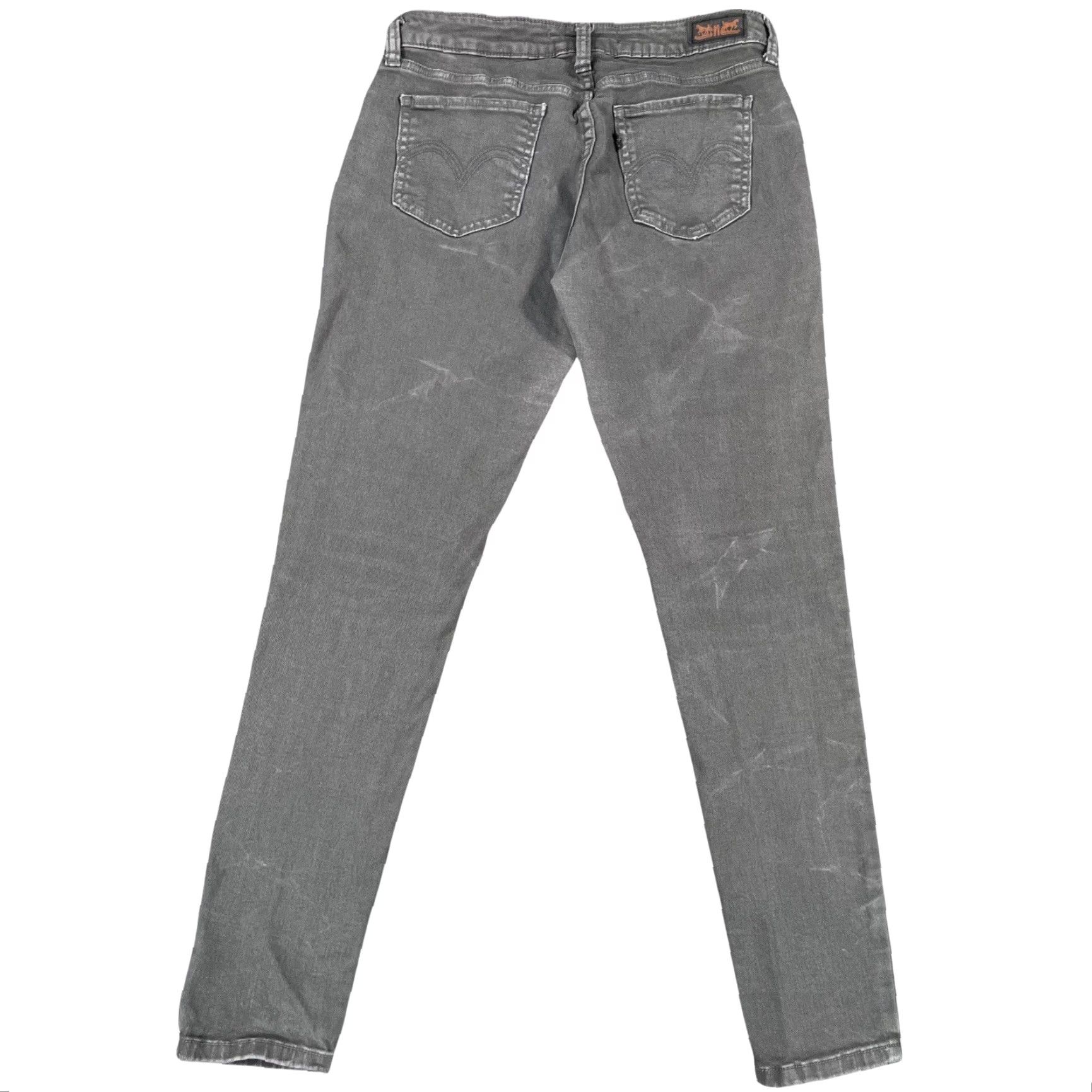 Levi's VINTAGE Levi's 535 Legging Jeans Women Size 11 30x29 Gray Stretch Denim Modern Slim Fit Size 30" / US 8 / IT 44 - 2 Thumbnail