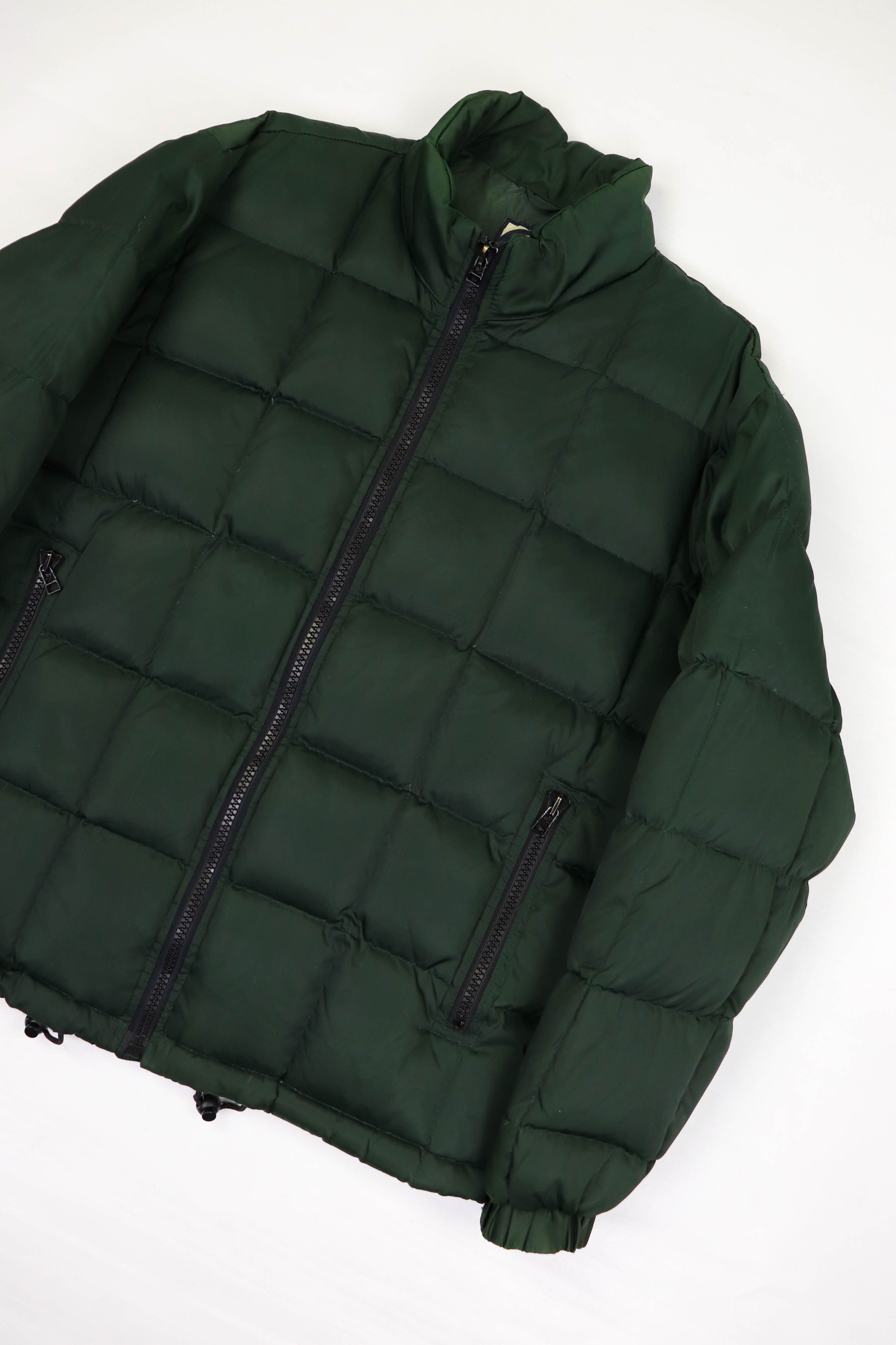 Gap Gap Vintage Green Nylon 3D Panels Quilted Puffer Down Jacket Size US M / EU 48-50 / 2 - 5 Thumbnail