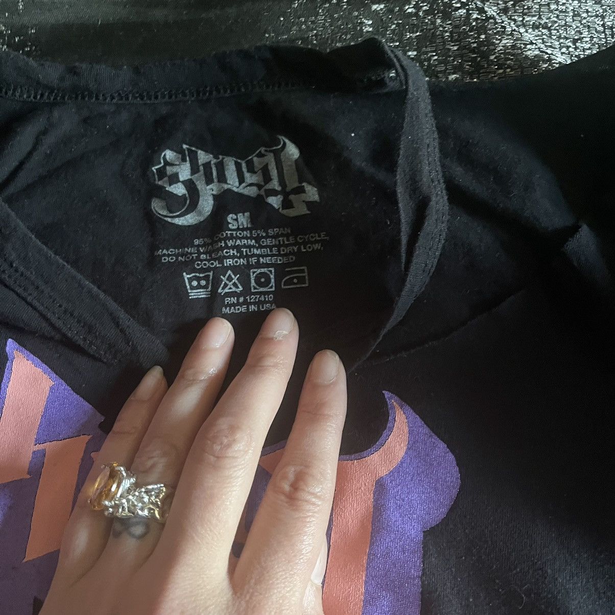 Band Tees GHOST Band Women’s Distressed Tour Tee. Size S / US 4 / IT 40 - 4 Thumbnail