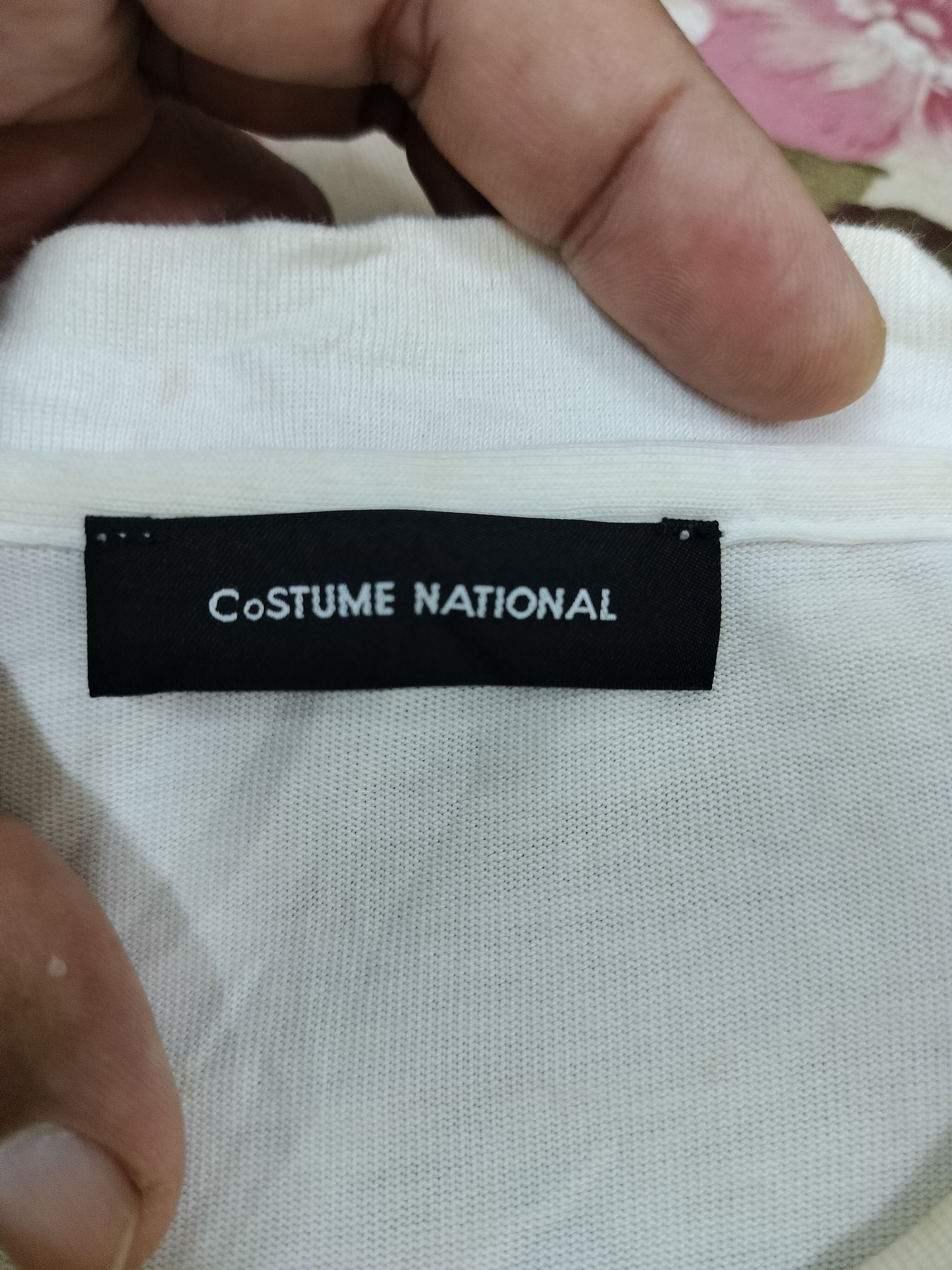 Costume National Costume National Milano Box Logo tee Size US L / EU 52-54 / 3 - 8 Thumbnail