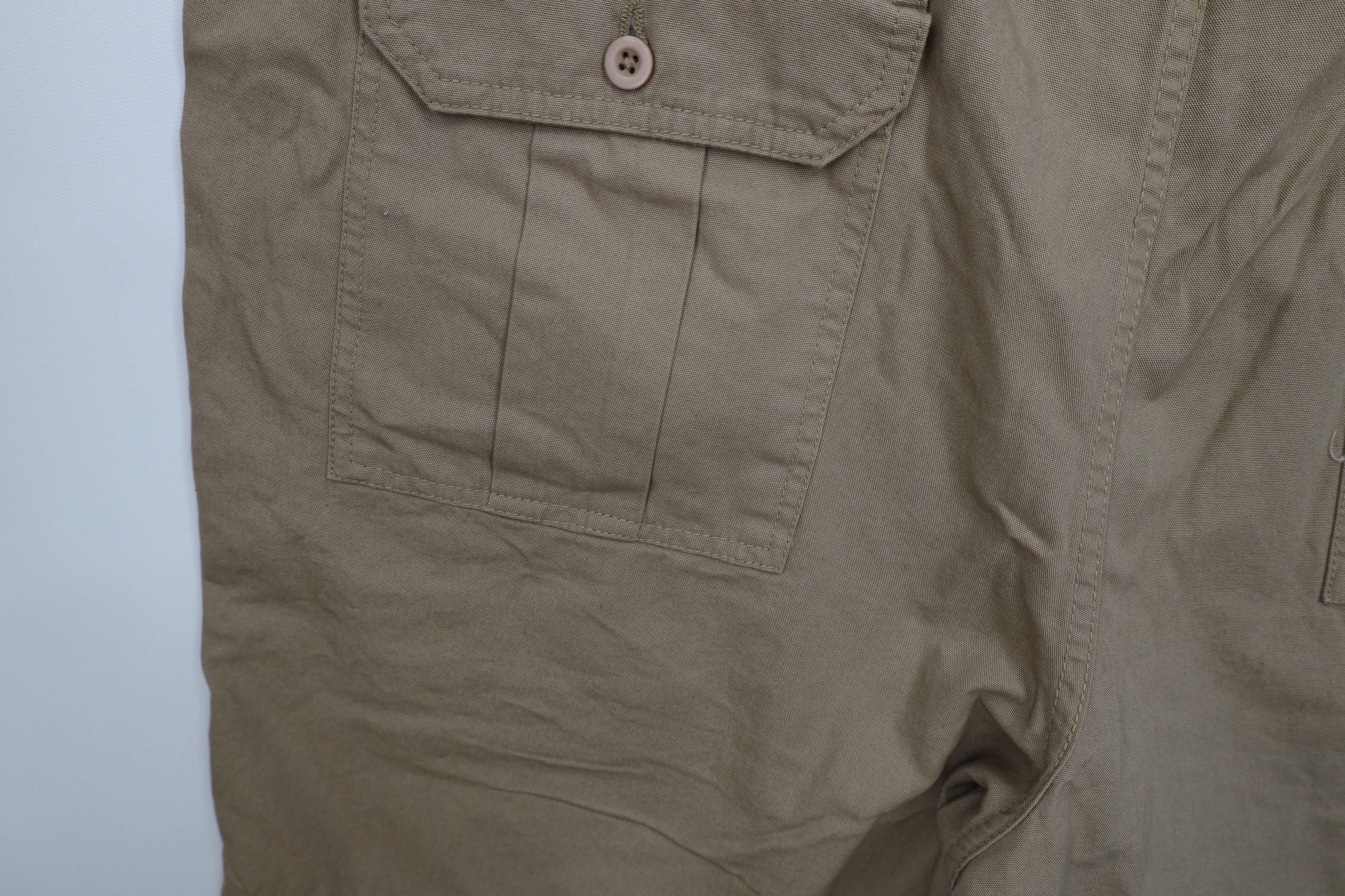 Vintage Vintage 90s Y2K Streetwear Above Knee Trekking Cargo Shorts Size US 42 / EU 58 - 15 Thumbnail