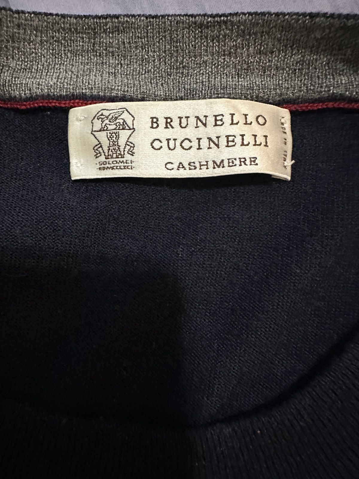 Brunello Cucinelli Brunello Cucinelli Sweater Sz 52 Size US L / EU 52-54 / 3 - 3 Thumbnail