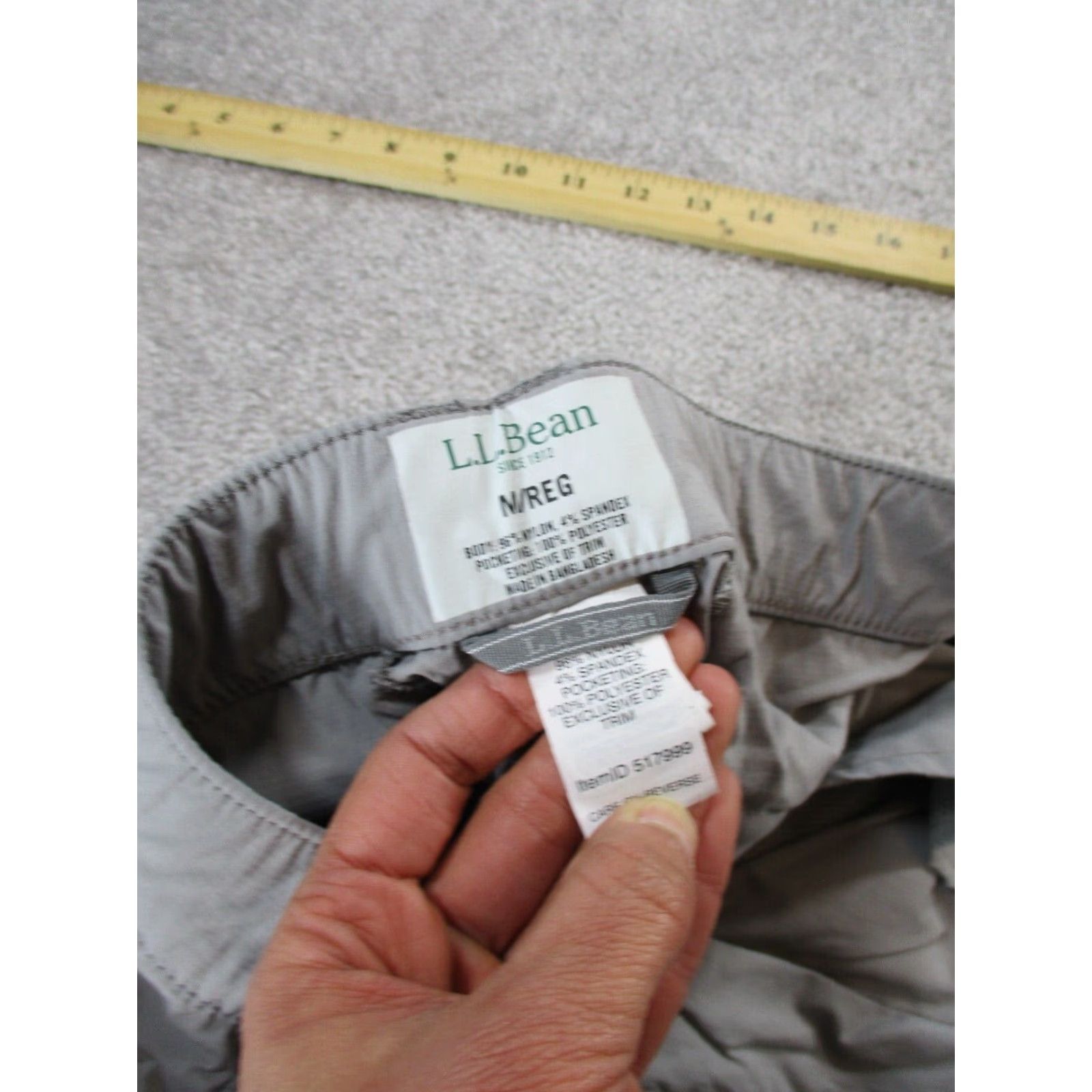 Vintage L.L.Bean Shorts Mens Medium Lightweight Nylon Cargo Size US 31 - 7 Thumbnail