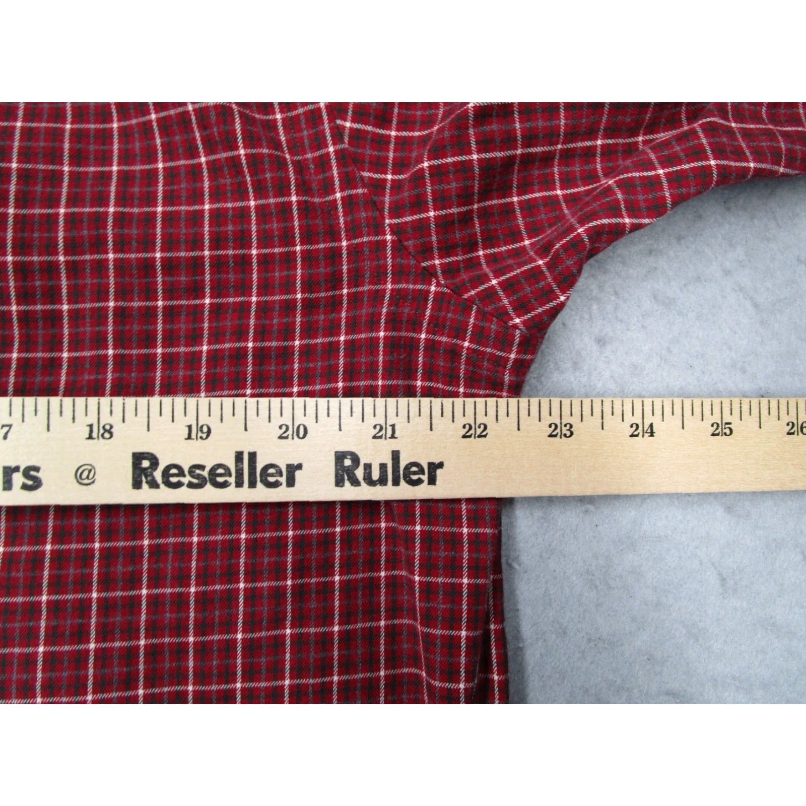 Polo Ralph Lauren VINTAGE Polo Ralph Lauren Shirt Men's Large Red Check Long Sleeve Button-Up Casual Classic Autumn Winter Size US L / EU 52-54 / 3 - 6 Thumbnail