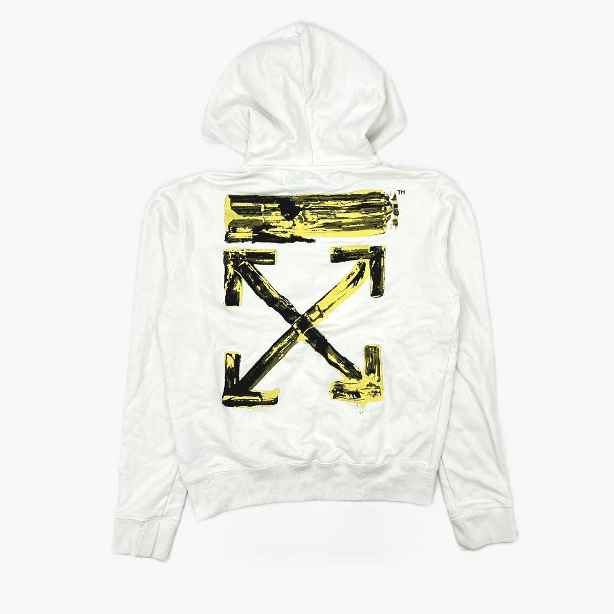 Off-White OFF-WHITE 2019AW ACRYLIC ARROWS SLIM HOODIE Size US S / EU 44-46 / 1 - 1 Thumbnail