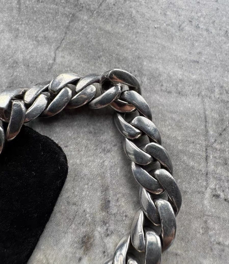 Chrome Hearts Chrome Hearts Narrow Cross ID Cuban Bracelet Size ONE SIZE - 3 Thumbnail