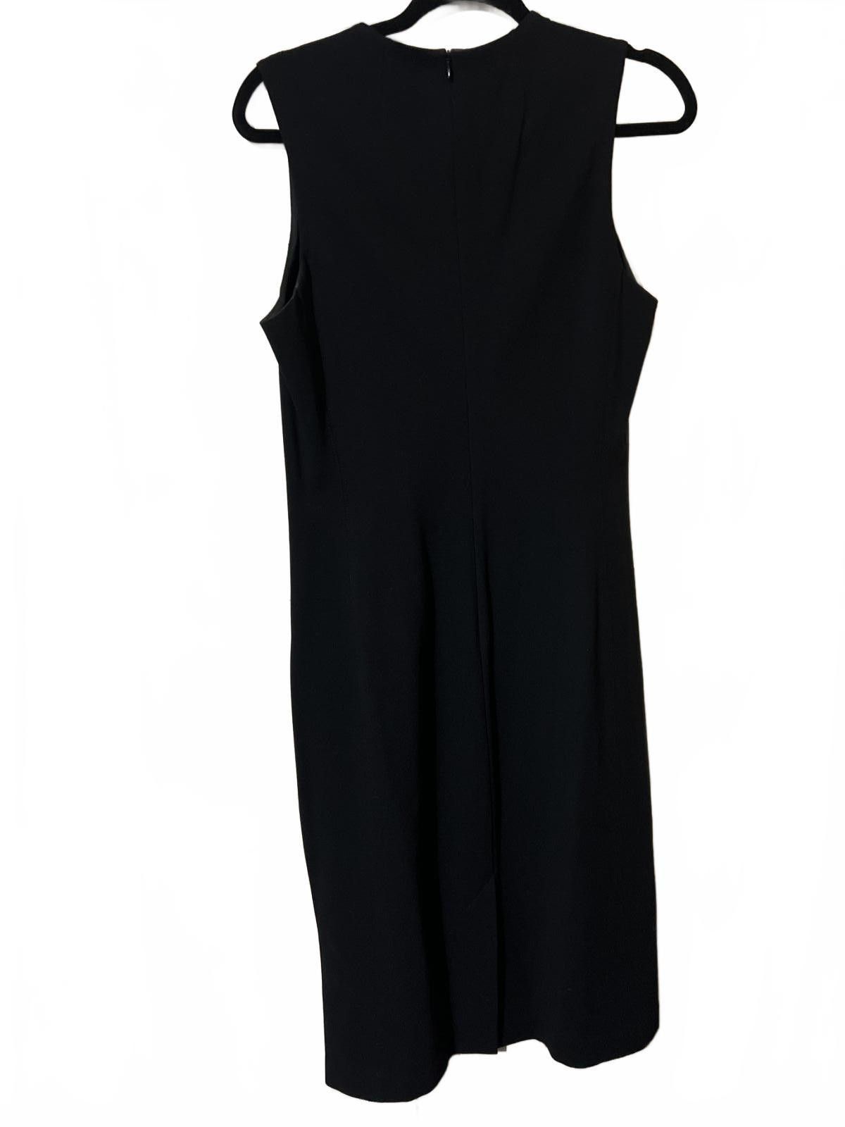 Theory Theory Black Sleeveless Sheath Dress Size 10 Size L / US 10 / IT 46 - 5 Thumbnail