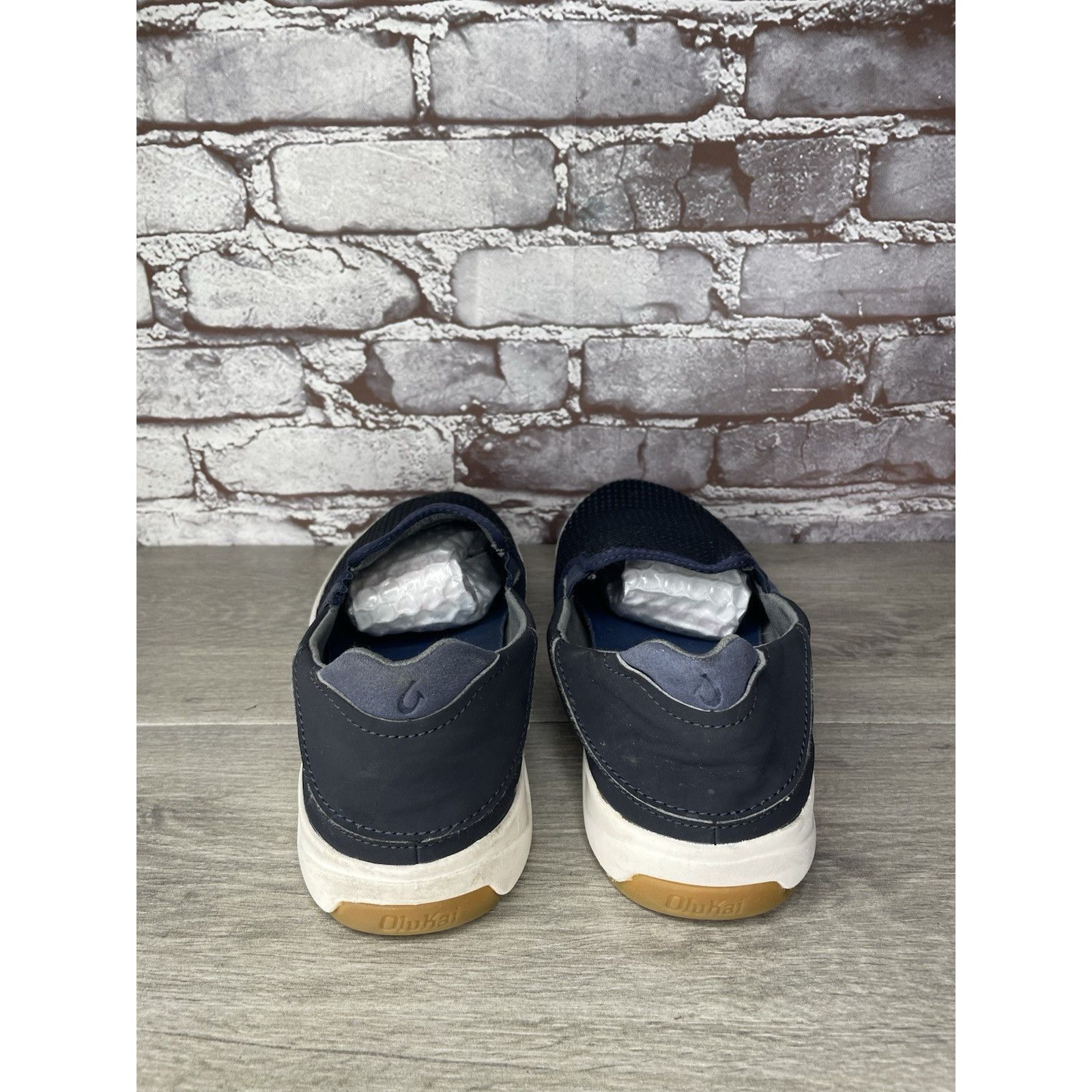 Olukai OluKai Lae' Ahi Navy Blue Mesh Slip On Loafer Shoes Men Sz 1 Size US 10.5 / EU 43-44 - 9 Thumbnail