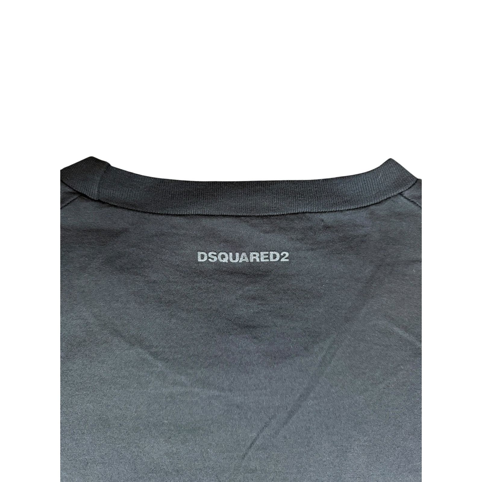 Dsquared2 Dsquared2 Black Tonal Bear Graphic T-Shirt Size US XL / EU 56 / 4 - 4 Thumbnail