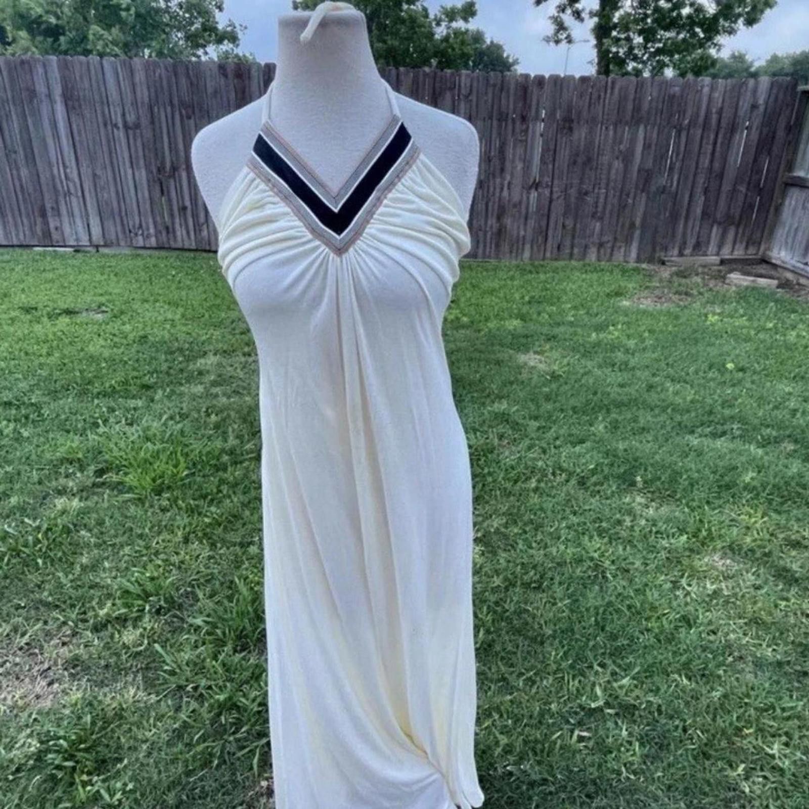 Other Vintage2 piece set maxi dress and cardigan /shawl/cover Size S / US 4 / IT 40 - 2 Thumbnail