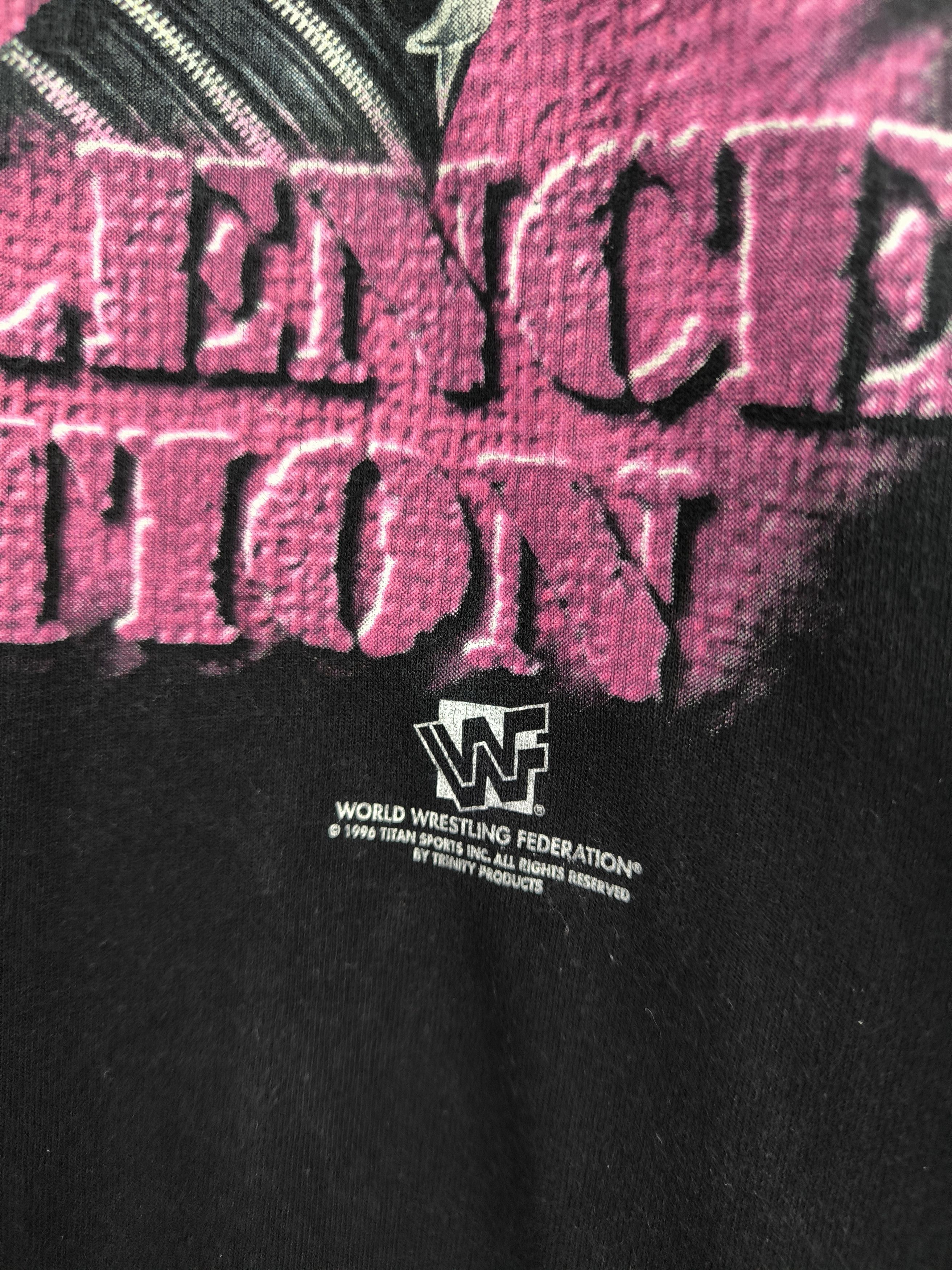 WWF Vintage 1996 WWF Bret Hitman Hart Size US XL / EU 56 / 4 - 4 Thumbnail