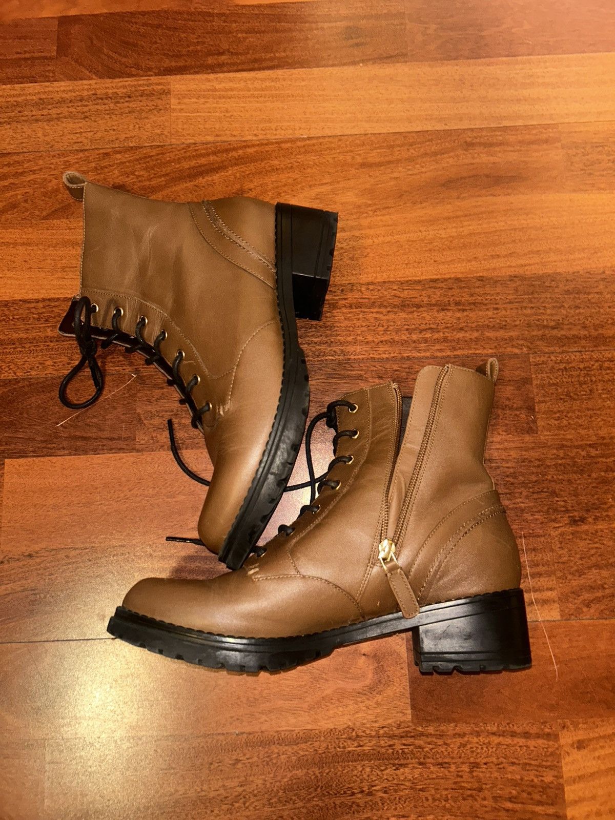 Cole Haan Brown Lace up boots Size US 8 / IT 38 - 3 Thumbnail