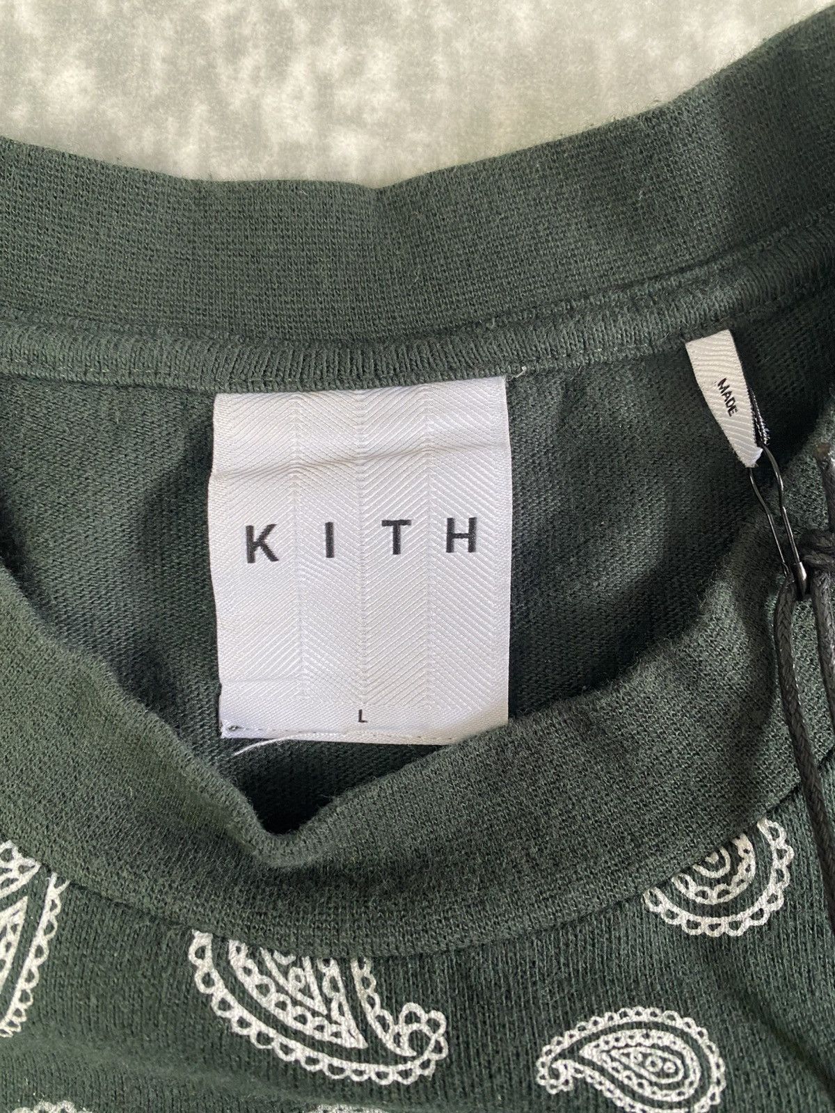 Kith Kith Paisley All-Over Print Heavyweight T- Shirt Size US L / EU 52-54 / 3 - 3 Thumbnail