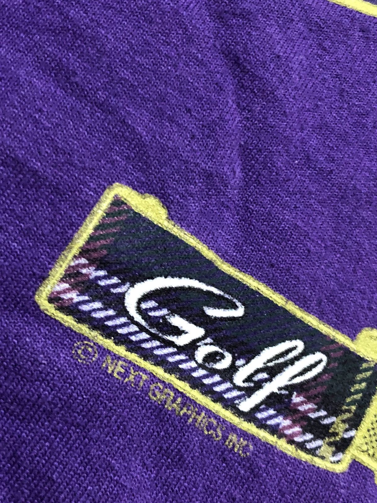 Fruit Of The Loom Vtg 90s Golf Myrtle Beach South Carolina Tourist Tee Size US L / EU 52-54 / 3 - 3 Thumbnail
