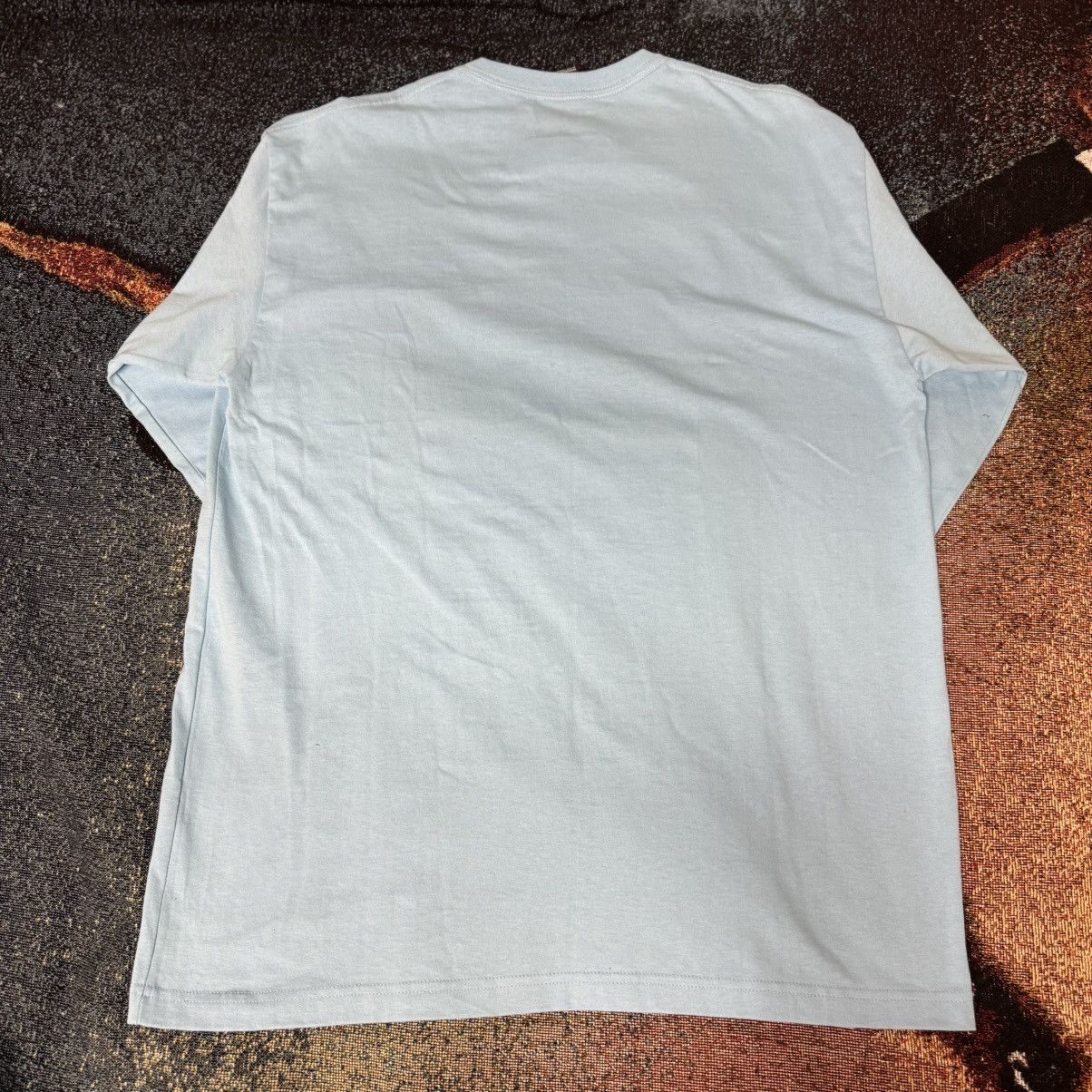 Stussy STUSSY INTERNATIONAL TRIBE LONG SLEEVE TEE BLUE Size US L / EU 52-54 / 3 - 4 Thumbnail