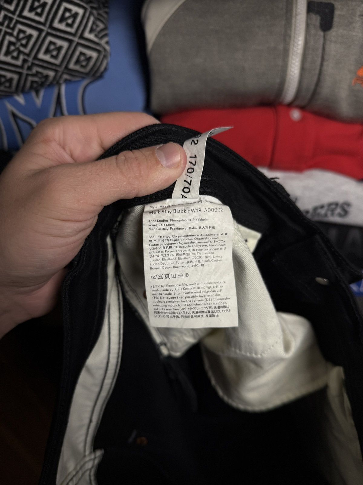 Acne Studios Acne Studios Black jeans Size US 28 / EU 44 - 10 Thumbnail