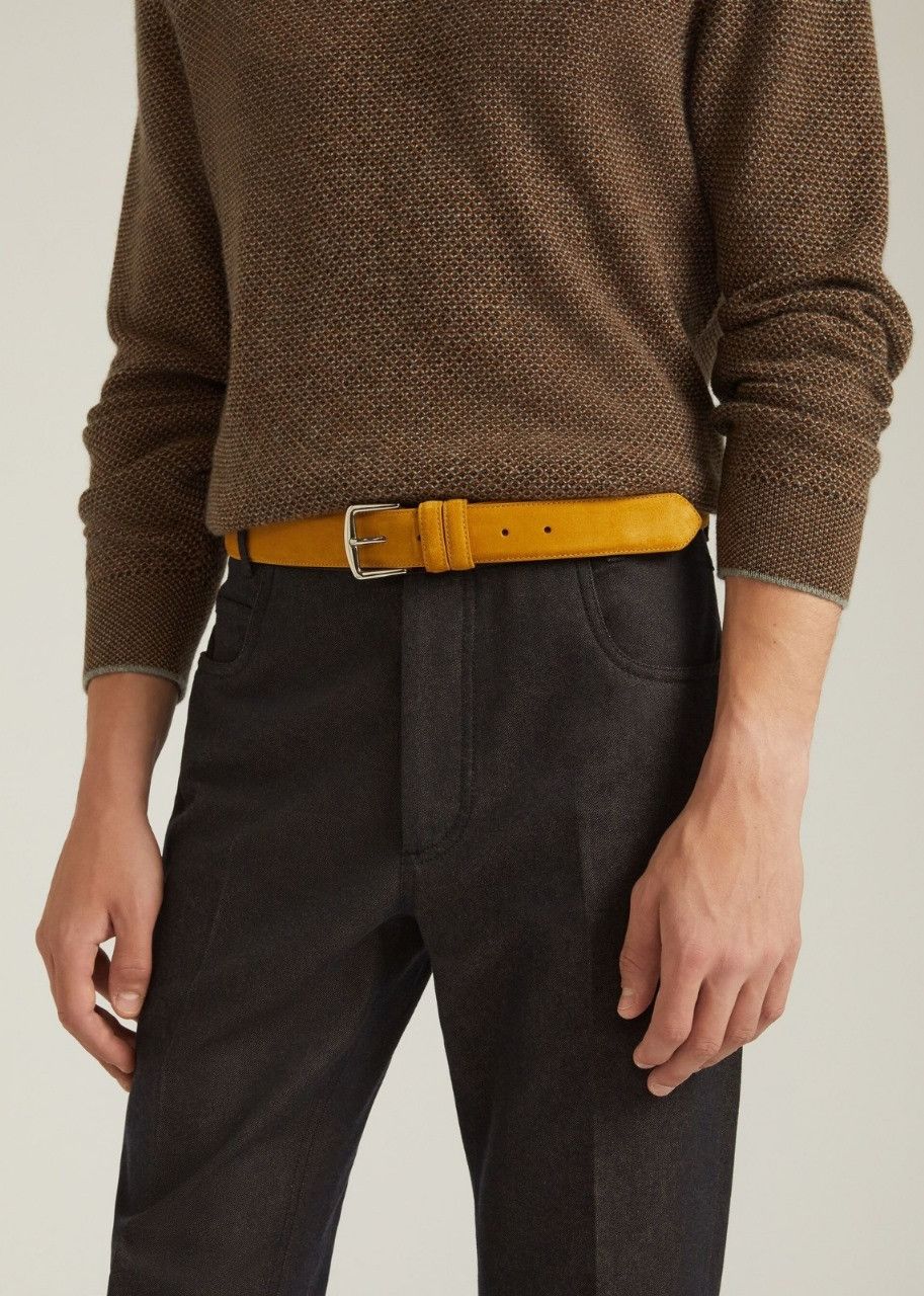 Loro Piana o1srvl11e0624 Size: OS FAA1544 Alsavel Belt in Brown Size ONE SIZE - 2 Thumbnail