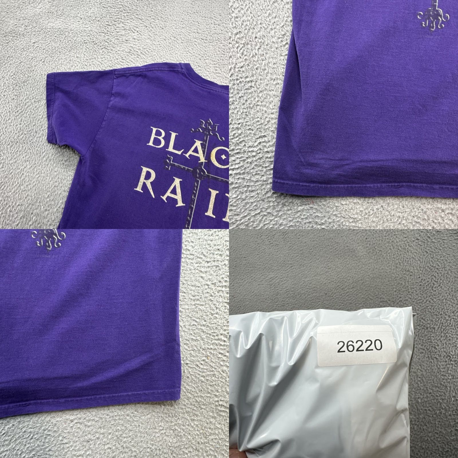 Vintage VINTAGE Rare Dark Lotus Black Rain 2004 Y2K Purple T-Shirt Large Shirt Men Cotton Gildan 5000 Music Limited Edition Twiztid ICP-1990s 2000s Womens? Size US L / EU 52-54 / 3 - 10 Thumbnail