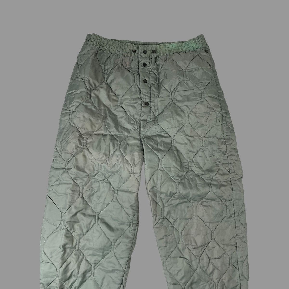 Vintage Vintage 1960s military quilted trousers Size US 32 / EU 48 - 3 Thumbnail