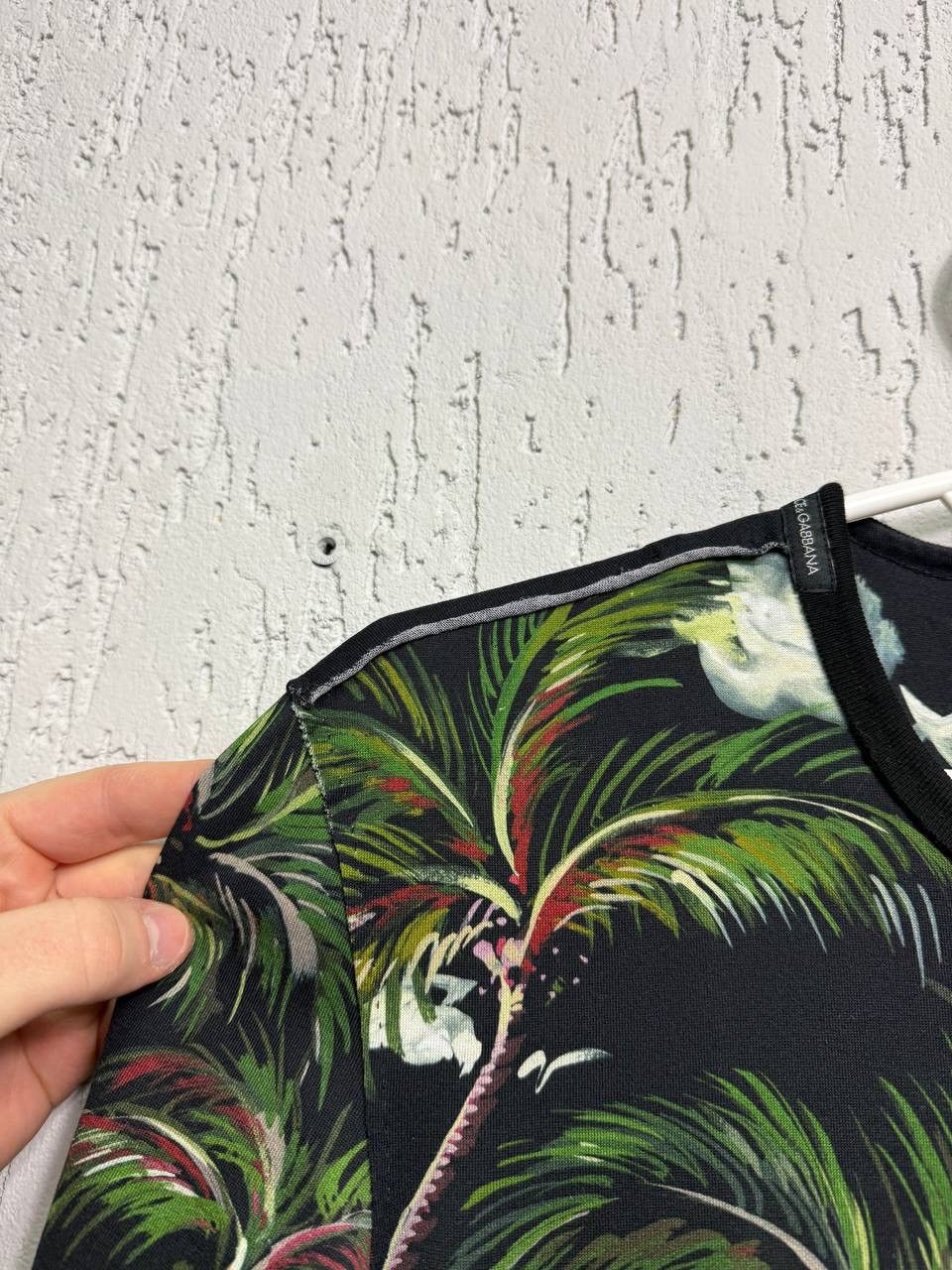 Dolce & Gabbana Dolce and Gabanna T-shirt with Volcano/jungle print Size US M / EU 48-50 / 2 - 8 Thumbnail