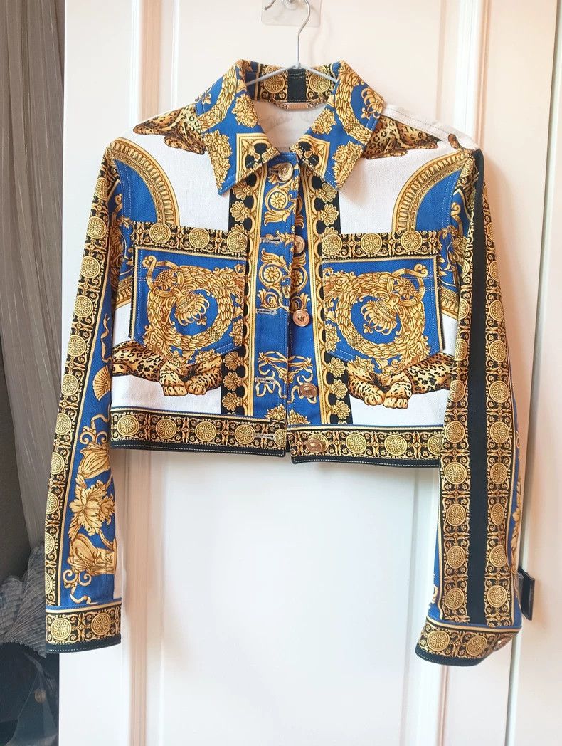 Versace Versace Baroque print shirt Size S / US 4 / IT 40 - 1 Thumbnail