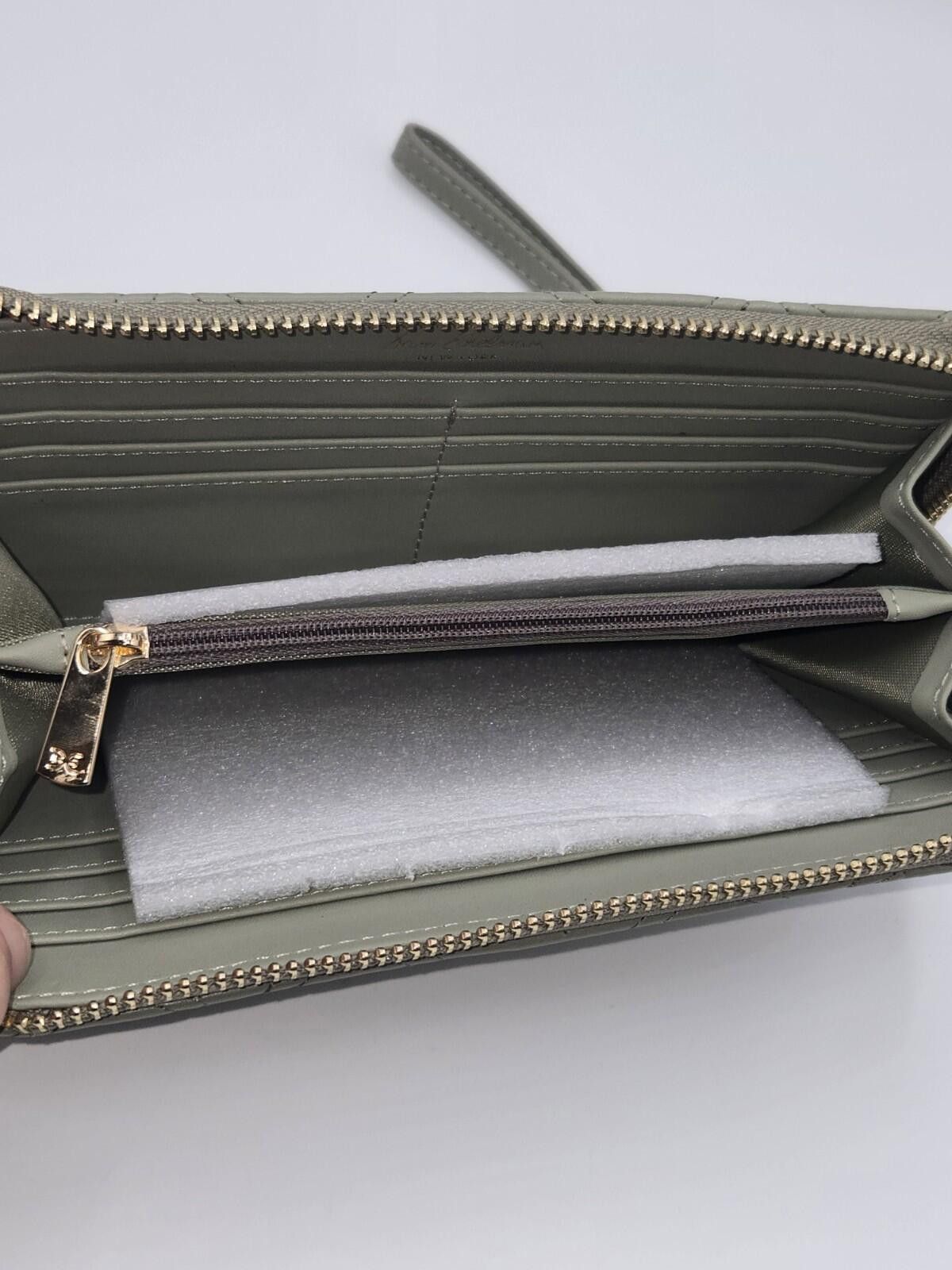 Other Sam Edelman Sage Green Quilted Zip Around Wallet Wristlet Size ONE SIZE - 8 Thumbnail