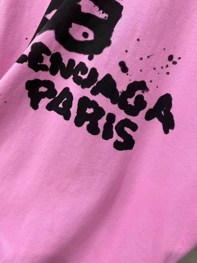 Balenciaga Balenciaga Graffiti Logo Short Sleeve Size US XS / EU 42 / 0 - 5 Thumbnail
