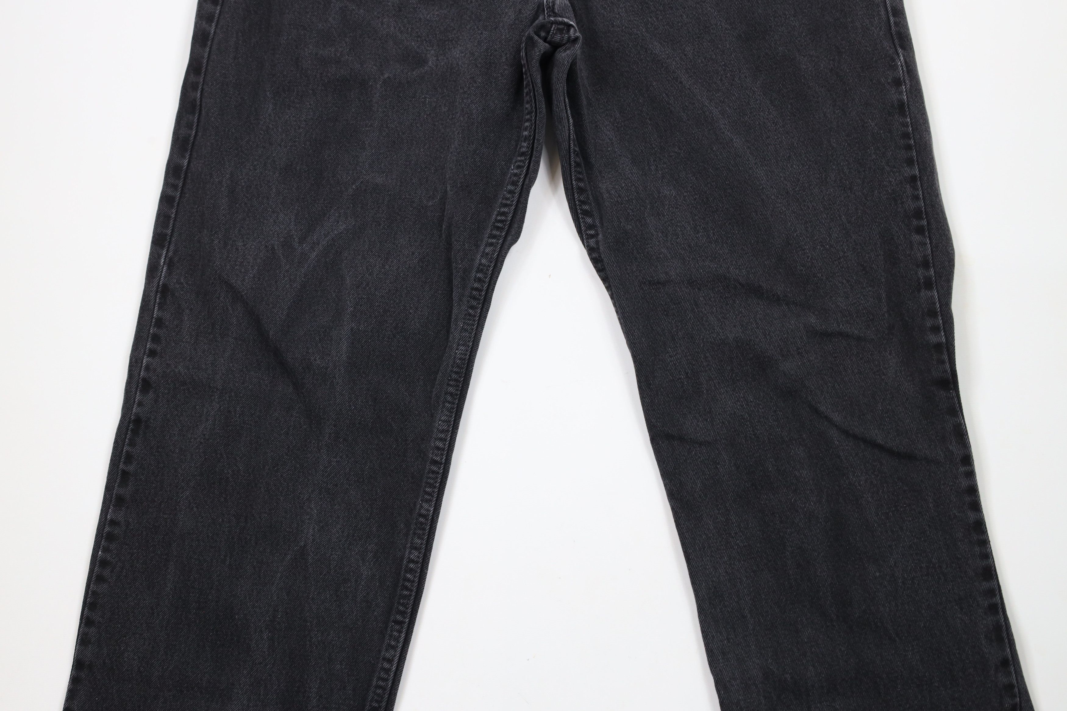 Levi's × Vintage Vintage Y2K 2004 Levis 550 Fit Denim Jeans Black Cotton Size US 38 / EU 54 - 3 Thumbnail