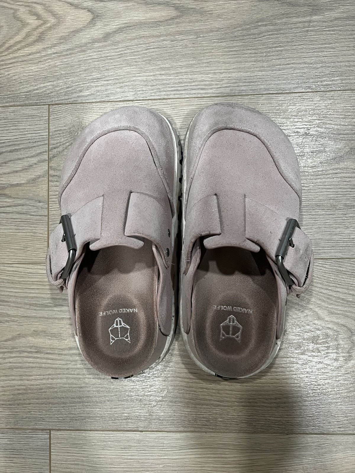 NAKED WOLFE Naked Wolfe Platform Mules - Blush/White Size US 7 / IT 37 - 1 Thumbnail