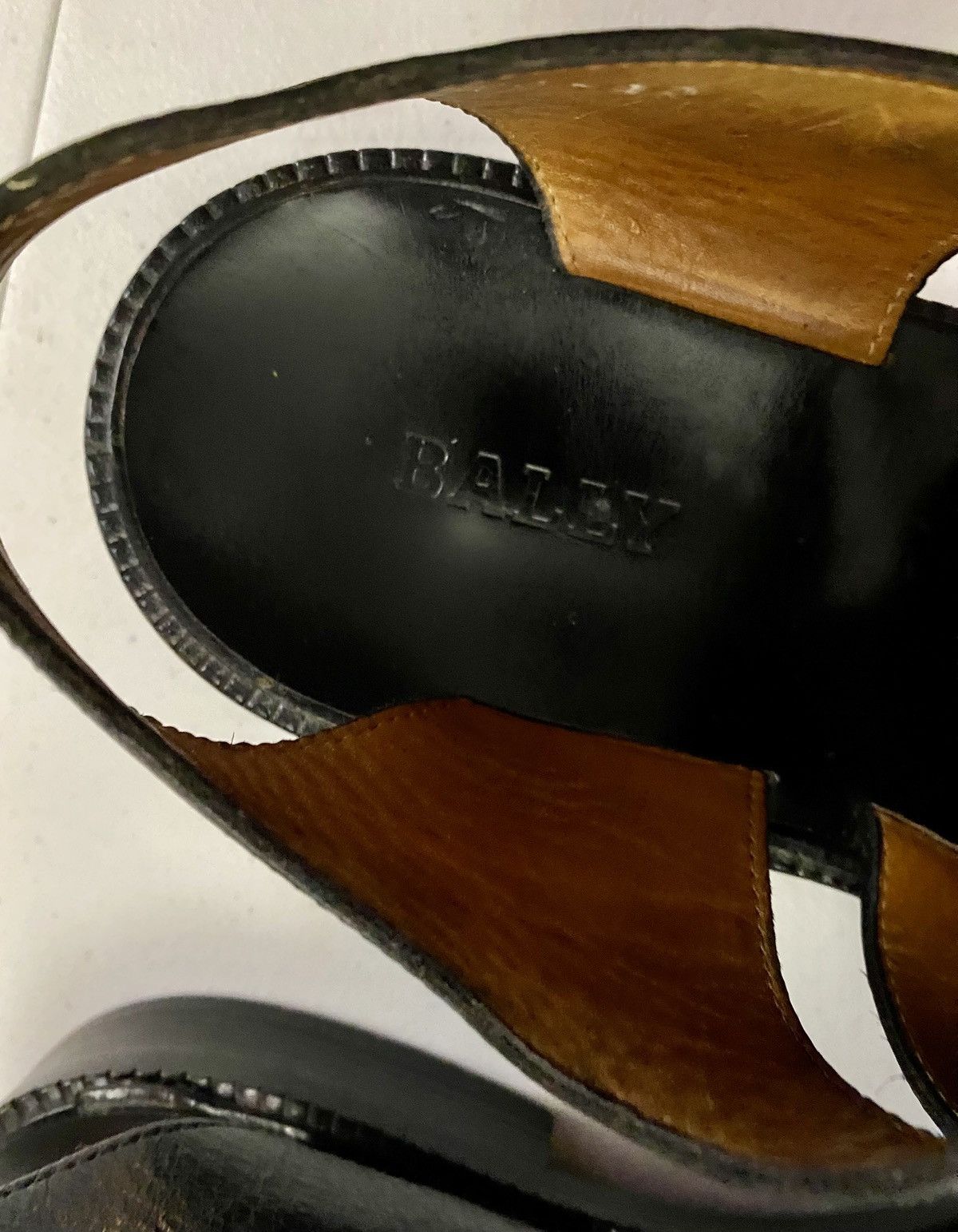 Bally Vintage Bally Panonico Fisherman Gurkha Sandals 12 US EUC Size US 12 / EU 45 - 2 Thumbnail