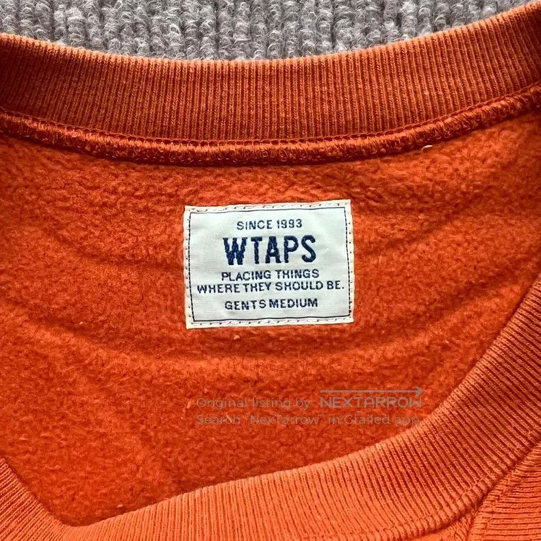 Wtaps Wtaps Round-neck letter logo hoodie Size US M / EU 48-50 / 2 - 3 Thumbnail