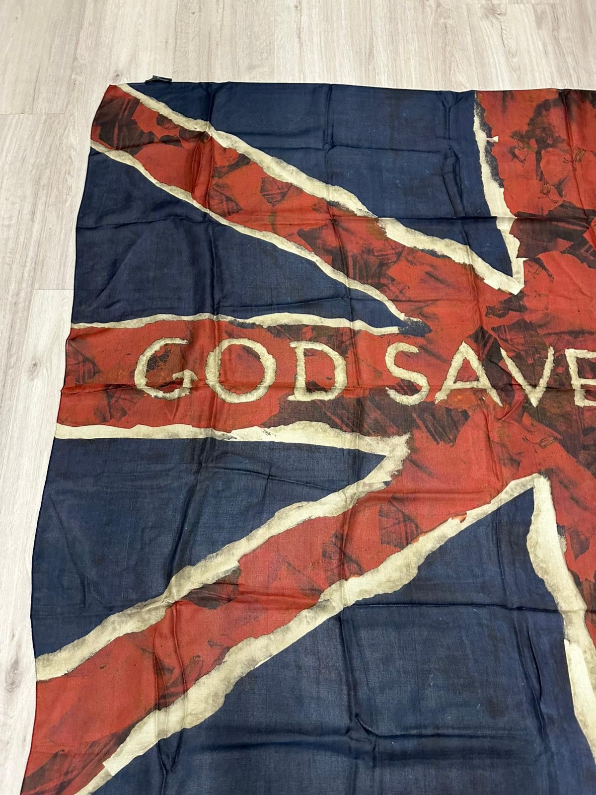 Alexander McQueen AW11 Alexander McQueen Scarf – Union Jack “God Save McQueen” Size ONE SIZE - 1 Thumbnail