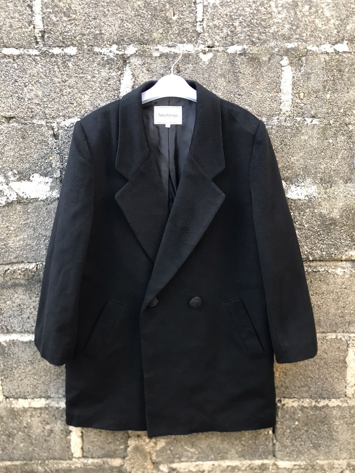 Designer × Japanese Brand × Vintage ⚡️Vintage Takashimaya Double Breasted Long Coat Size US M / EU 48-50 / 2 - 1 Thumbnail