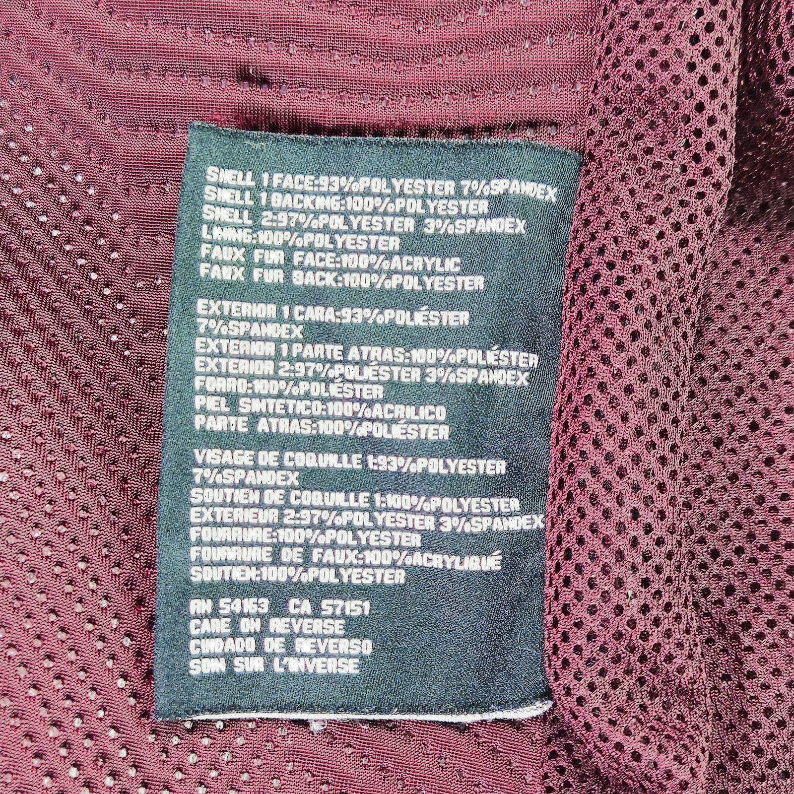 Guess Guess Faux Fur Hood Softshell Parka Jacket Burgundy Wine XXL Size XXL / US 16-18 / IT 52-54 - 8 Thumbnail